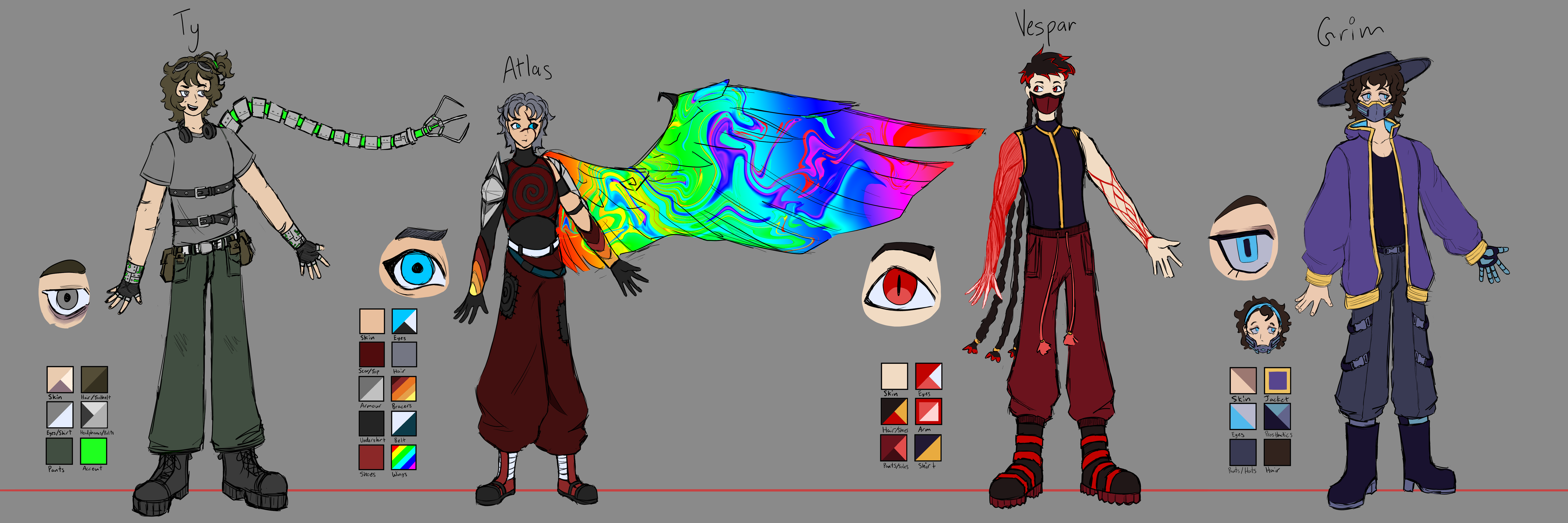 CYBERSPACE Parry Designs