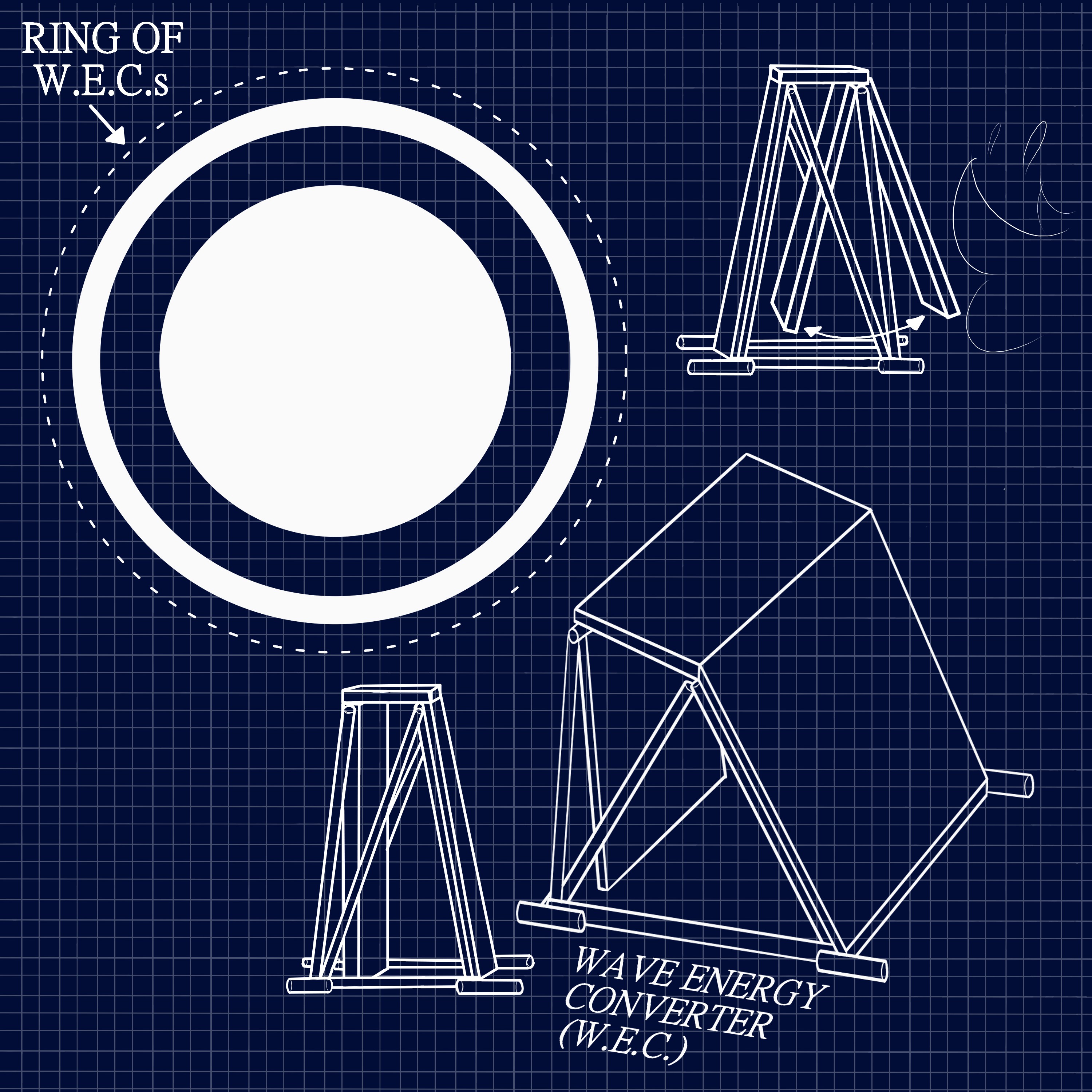 bluprints for a wave to energy converter